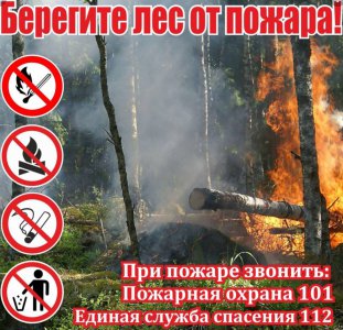 Правила поведения в пожароопасный сезон